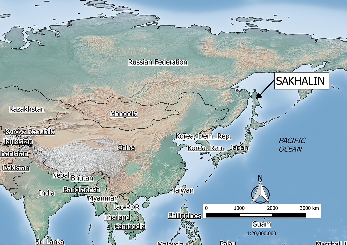 Sakhalin Location